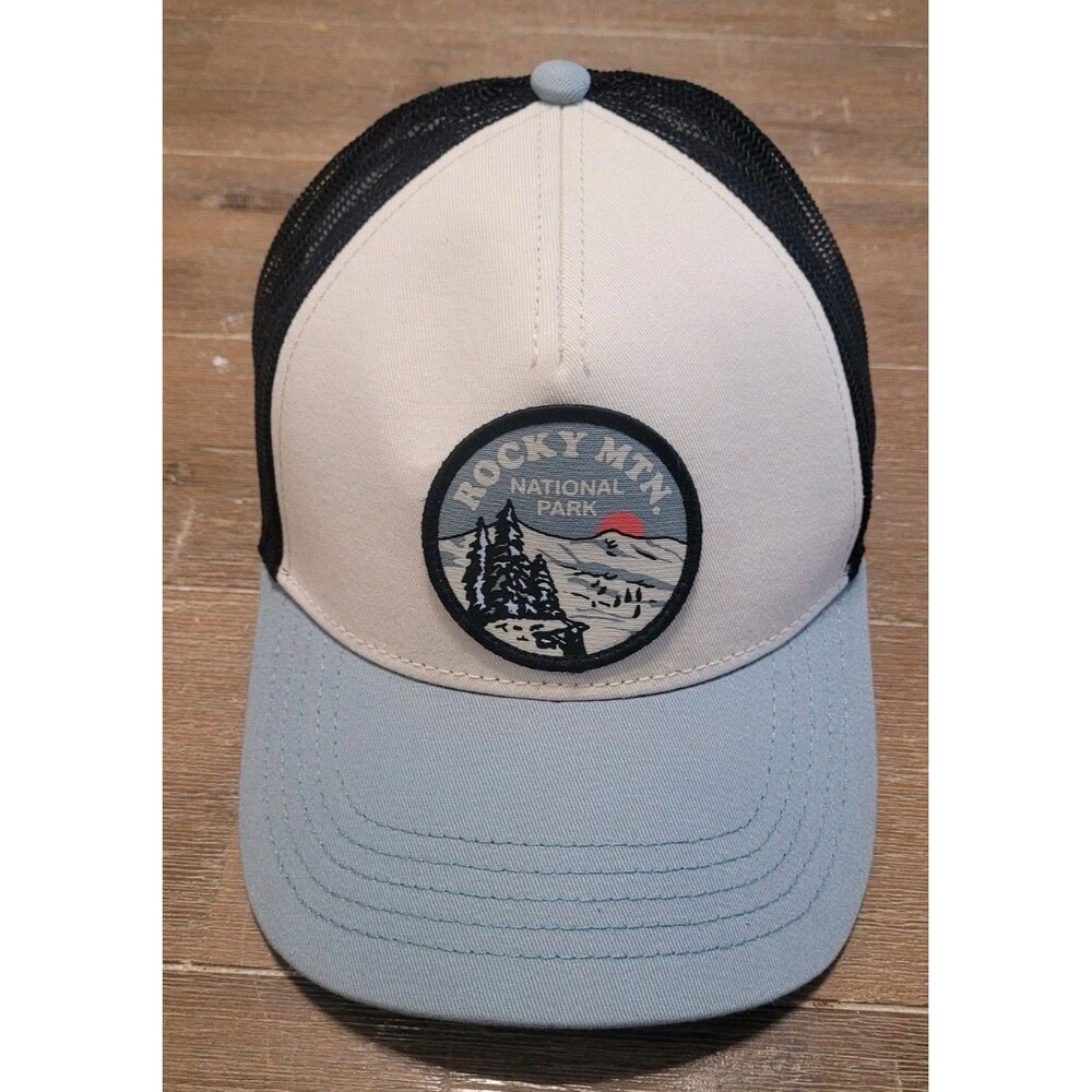 Rocky Mountain National Park Blue Snapback Hat National Parks Collection Cap